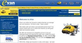 eVan van insurance