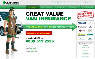 Gladiator van insurance