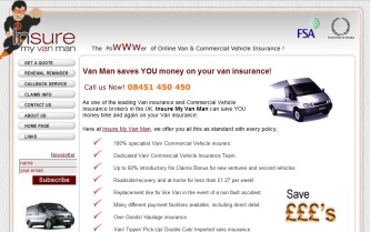 Insure My Van Man van insurance