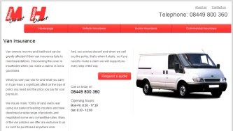 Motor Direct van insurance