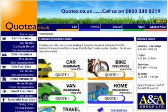 Quotea van insurance