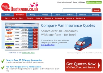 Quotezone van insurance