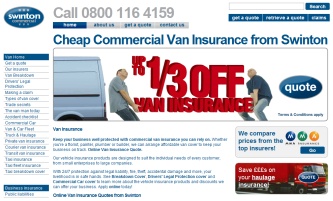 Swinton Commercial van insurance 